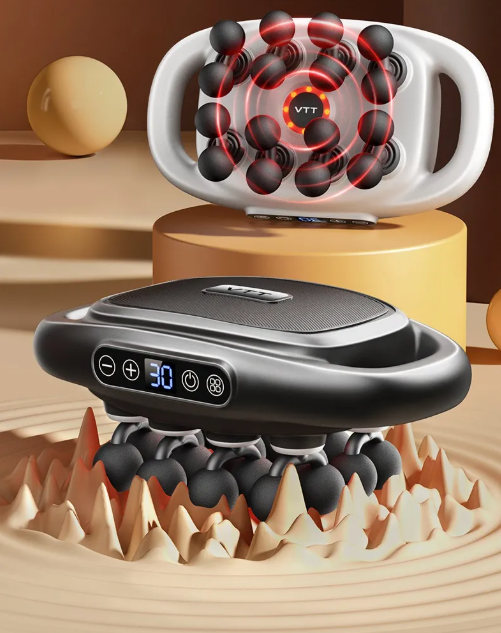 Deep Tissue Massage Gun – 30 Speeds, 8 or 16 Heads, 48kg Force