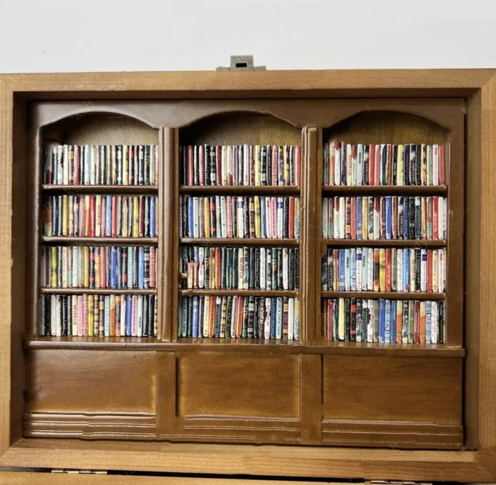 Anxiety Bookshelf – Shake Away Stress with This Satisfying Desk Toy