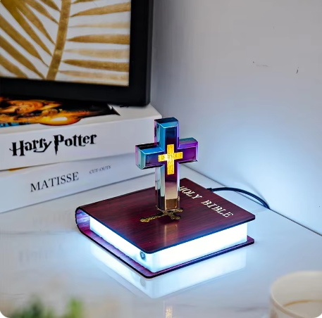 Magnetic Levitating Starry Sky Ornament – Floating Galaxy Decor